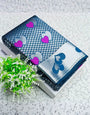Traditional Blue Soft Banarasi Silk Saree With Splendiferous Blouse Piece