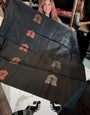 Resplendent Black Soft Banarasi Silk Saree With Incomparable Blouse Piece