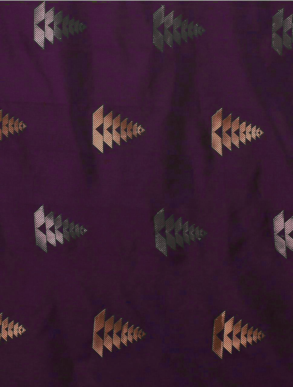 Dissemble Purple Soft Silk Saree With Hypnotic Blouse Piece