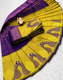 Propinquity Purple Pure Banarasi Silk Saree With Ideal Blouse Piece