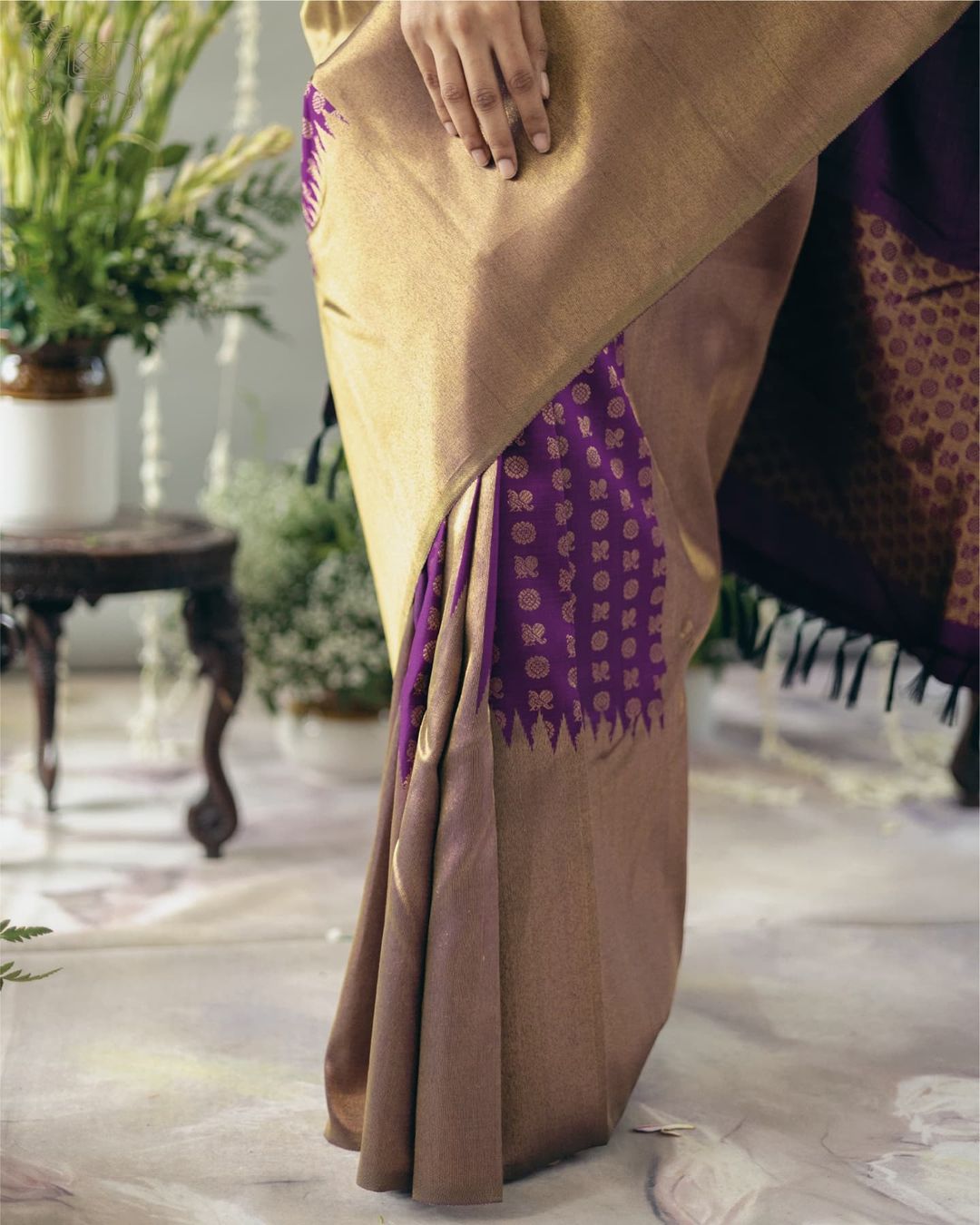 Exquisite Dark Beige Soft Silk Saree With Conflate Blouse Piece