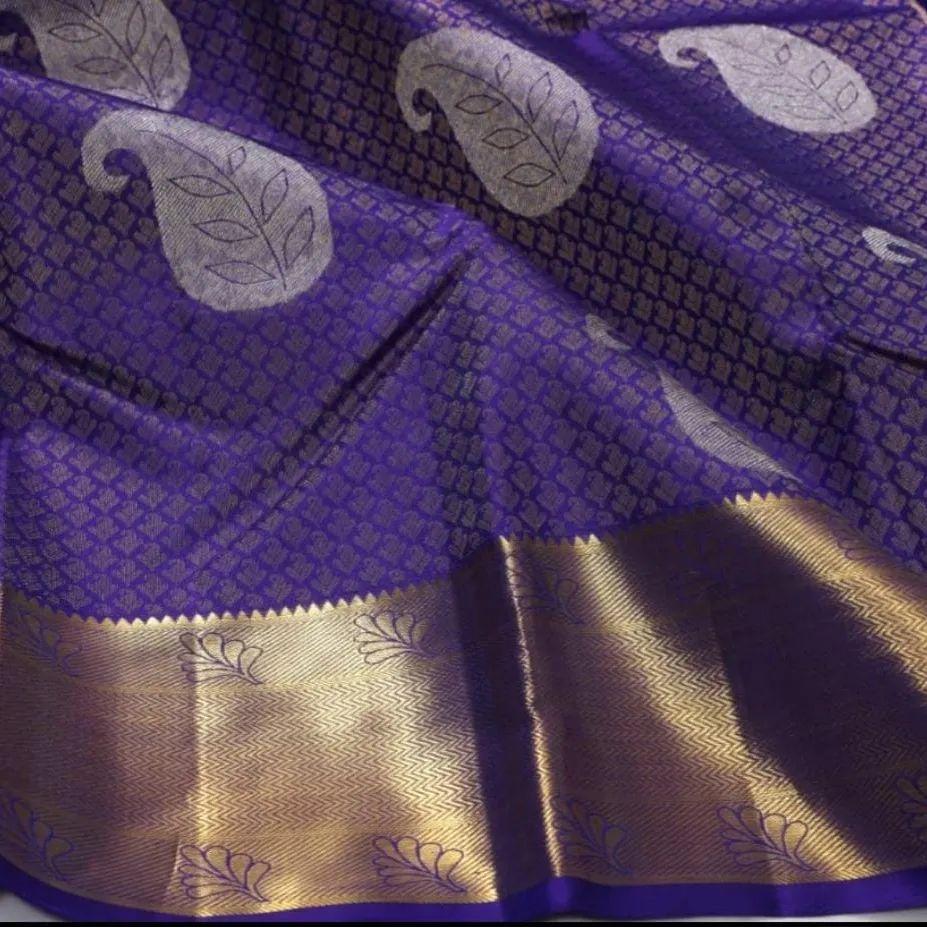 Innovative Royal Blue Soft Silk Saree With Lustrous Blouse Piece