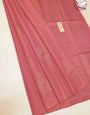 Exceptional Baby Pink Soft Silk Saree With Assemblage Blouse Piece