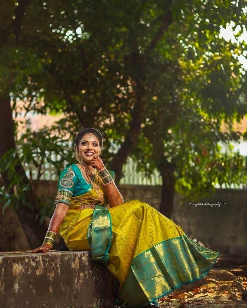 Jubilant Yellow Soft Banarasi Silk Saree With Charming Blouse Piece