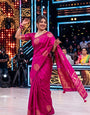 Fancifull Dark Pink Soft Silk Saree With Eclat Blouse Piece
