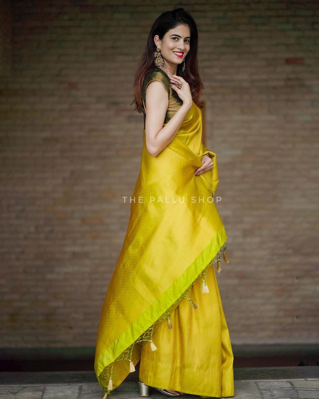 Enchanting Yellow Soft Silk Saree With Desiring Blouse Piece