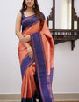 Energetic Pink Soft Silk Saree With Mellifluous Blouse Piece