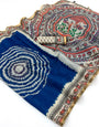 Grandiose Royal Blue Printed Cotton Silk Saree With Desiring Blouse Piece