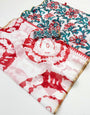 Incomparable Off White Printed Cotton Silk Saree With Ravishing Blouse Piece