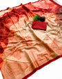 Staggering Multicolor Digital Printed Satin Silk Saree With Desiring Blouse Piece