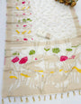 Ebullience Beige Khadi Georgette Banarasi Silk Saree With Tantalizing Blouse Piece